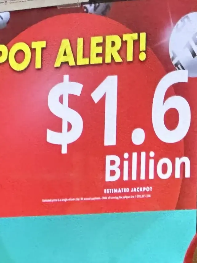 Powerball Jackpot is at record-high $1.6 b!